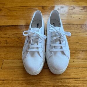 Canvas Superga Platform Sneakers